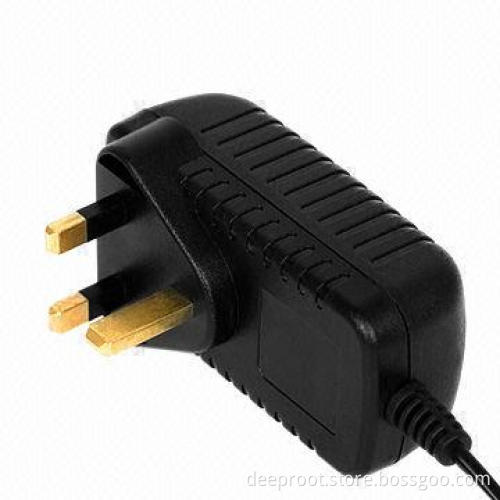 Power Supply for CCTV Camera, with 30W Maximum Output Power, British-plug, CE Certificate
